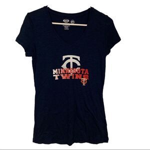 CONCEPTS Sport‎ MLB Small Navy Minnesota Twins T Shirt